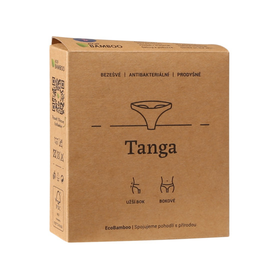 Gina Tanga pentru femei bambus albastru (05013)