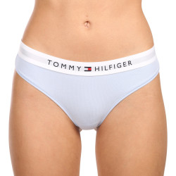 Tanga pentru femei Tommy Hilfiger albastru (UW0UW04146 C1O)