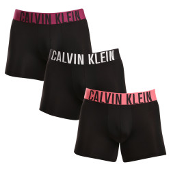 3PACK boxeri bărbați Calvin Klein negri (NB3612A-MDL)