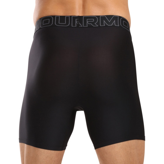 3PACK boxeri bărbați Under Armour negri (1383884 001)