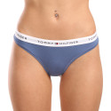 Tanga damă Tommy Hilfiger albastru (UW0UW03835 C4Q)