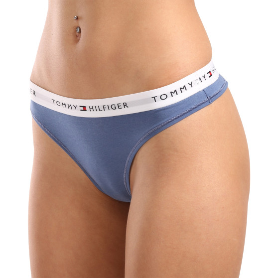 Tanga damă Tommy Hilfiger albastru (UW0UW03835 C4Q)