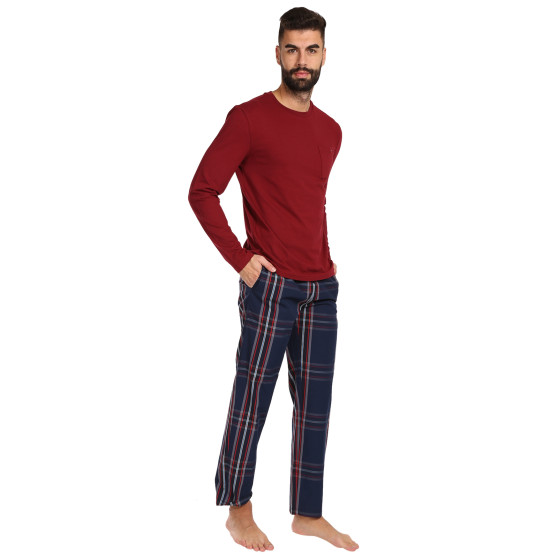 Ambalaj deteriorat - Pijamale pentru bărbați Tommy Hilfiger multicolor (UM0UM02995 0WQ)