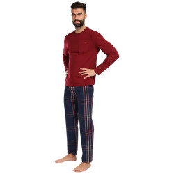 Ambalaj deteriorat - Pijamale pentru bărbați Tommy Hilfiger multicolor (UM0UM02995 0WQ)