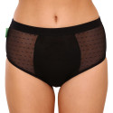 Bodylok Ambalaj deteriorat - Chiloți menstruali Bamboo Hi-Waist Black Medium Menstruație (BD22044)