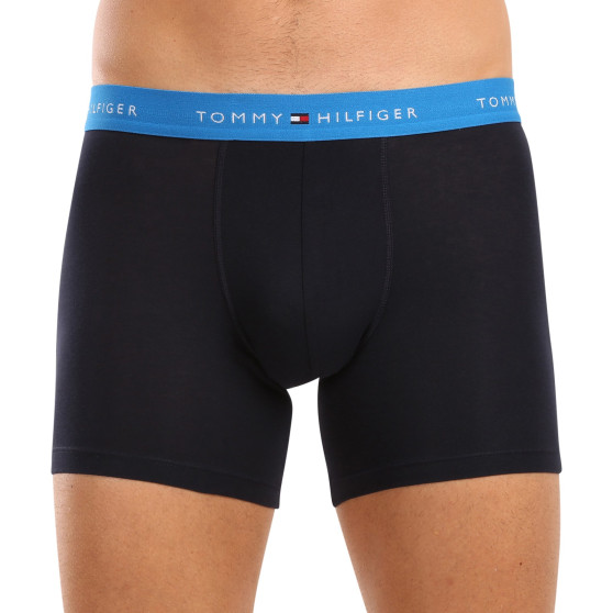 3PACK boxeri bărbați Tommy Hilfiger albastru închis (UM0UM02765 0VZ)