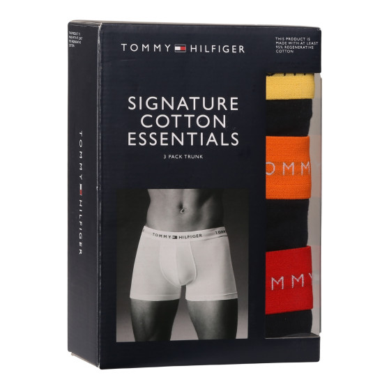 3PACK boxeri bărbați Tommy Hilfiger albastru închis (UM0UM02763 0S0)