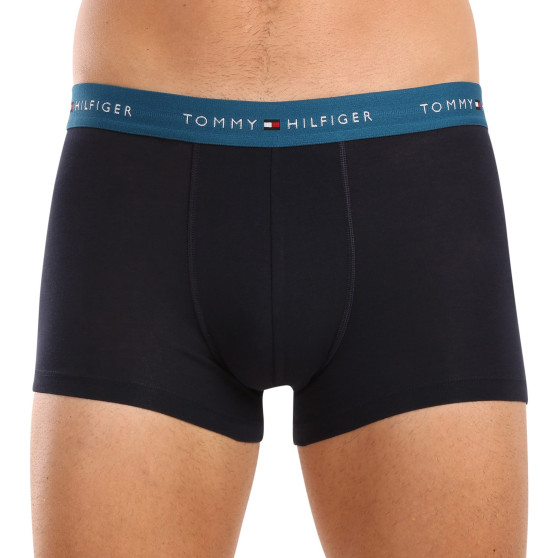 3PACK boxeri bărbați Tommy Hilfiger albastru închis (UM0UM02763 0VH)