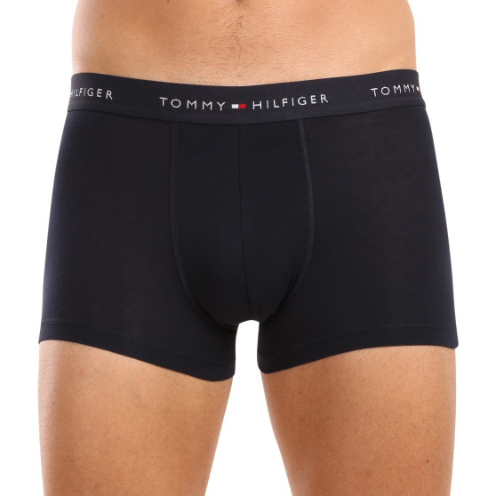 3PACK boxeri bărbați Tommy Hilfiger albastru închis (UM0UM02763 0VH)