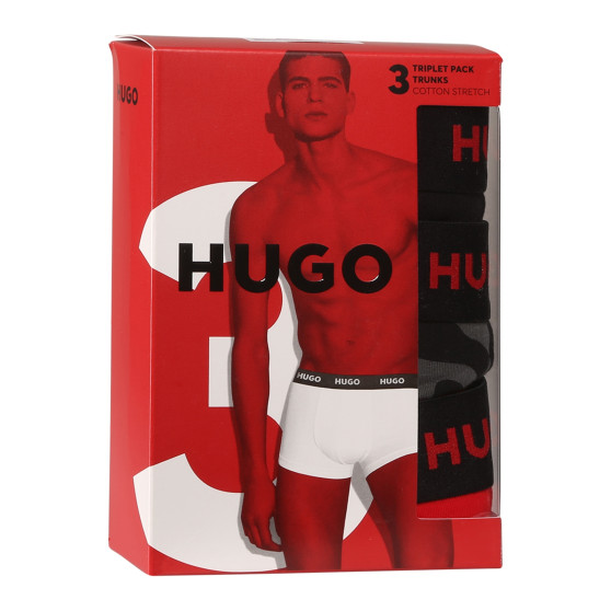 3PACK boxeri bărbați HUGO multicolori (50517894 974)