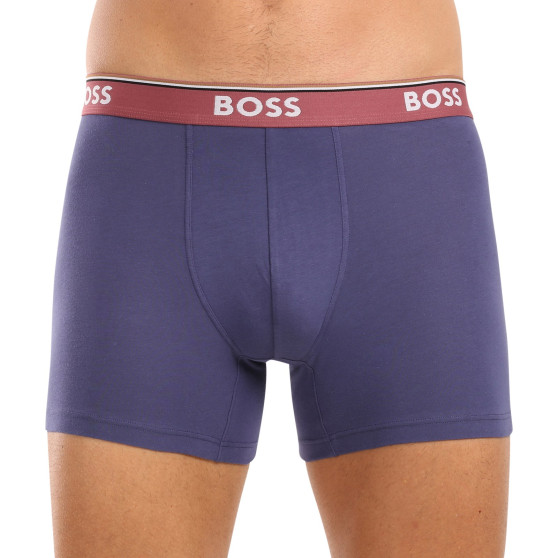 3PACK boxeri bărbați BOSS multicolori (50517828 984)