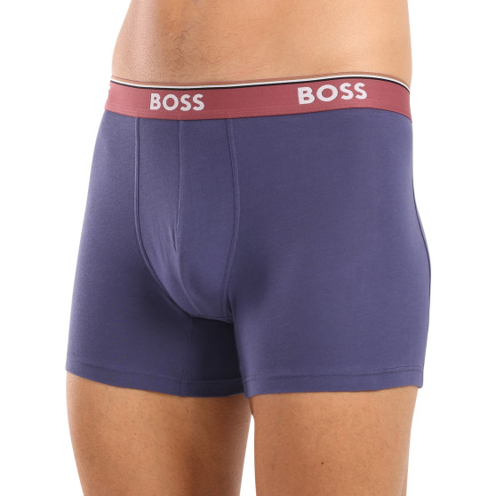 3PACK boxeri bărbați BOSS multicolori (50517828 984)