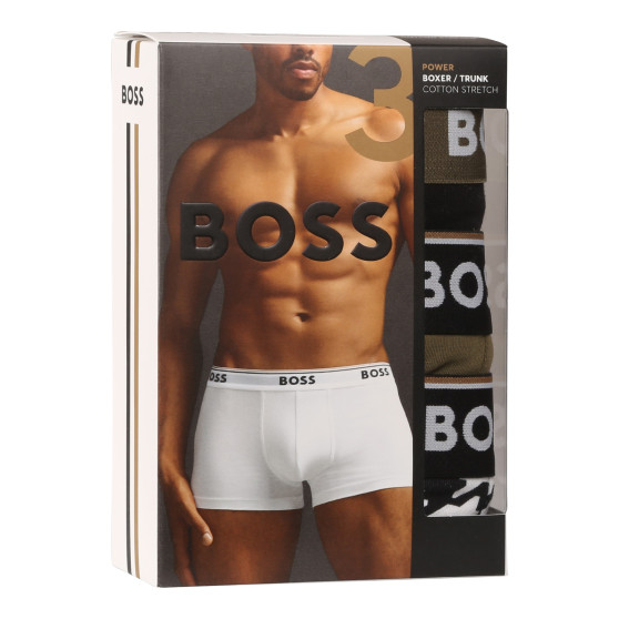 3PACK boxeri bărbați BOSS multicolori (50517829 965)