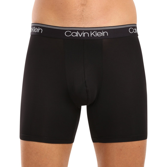 3PACK boxeri bărbați Calvin Klein negri (NB2570A-Q7E)