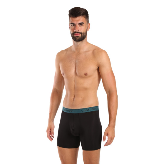 3PACK boxeri bărbați Calvin Klein negri (NB2570A-Q7E)