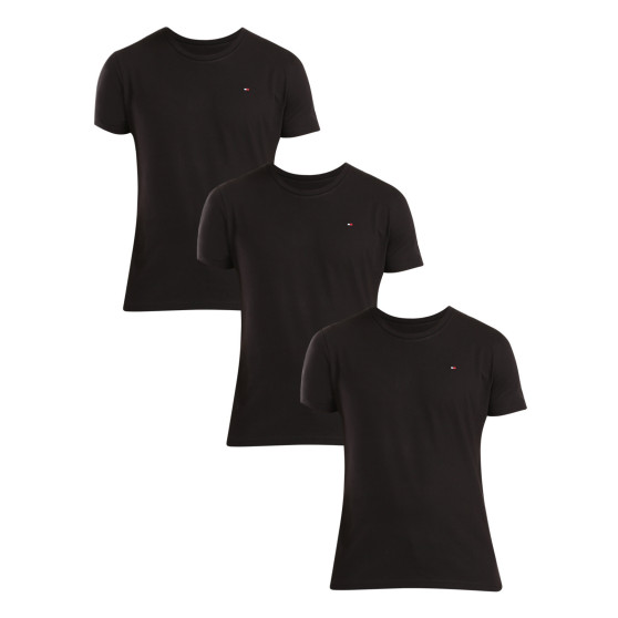 3PACK tricou bărbătesc Tommy Hilfiger negru (UM0UM03379 0SI)