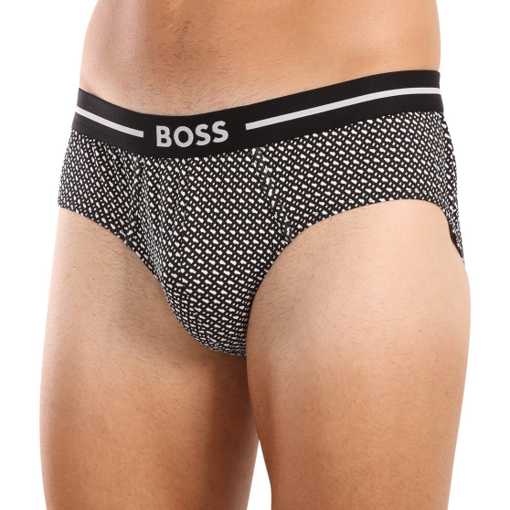 3PACK slipuri bărbați BOSS multicolore (50520164 962)