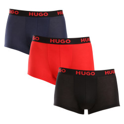 3PACK boxeri bărbați HUGO multicolori (50496723 003)