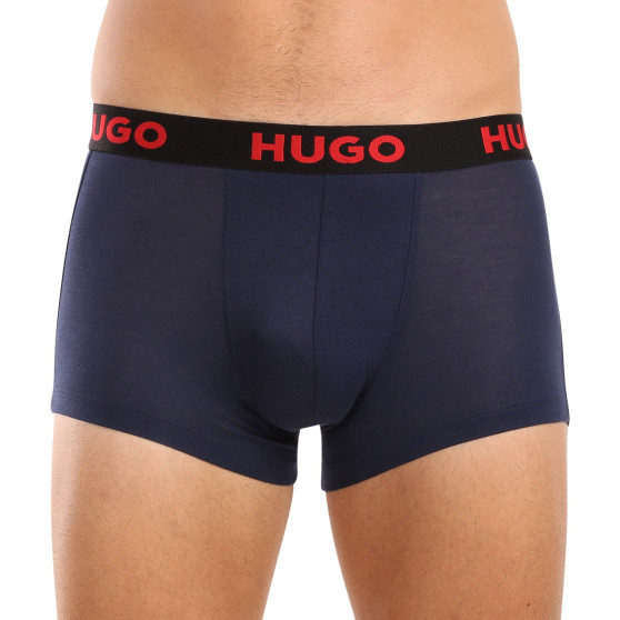 3PACK boxeri bărbați HUGO multicolori (50496723 982)