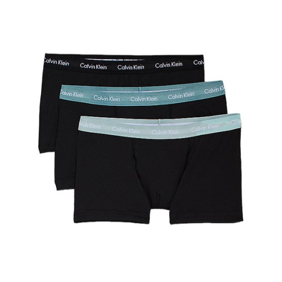 3PACK boxeri pentru bărbați Calvin Klein supradimensionat negru (NB2665A-Q3R)