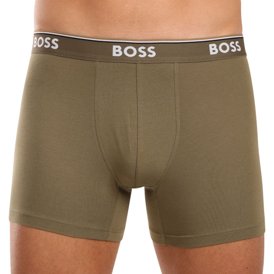 3PACK boxeri bărbați BOSS multicolori (50517828 983)