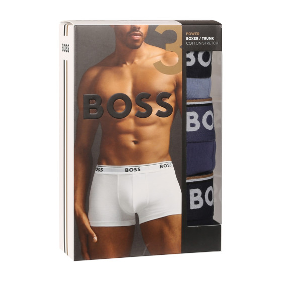 3PACK boxeri bărbați BOSS multicolori (50517829 964)