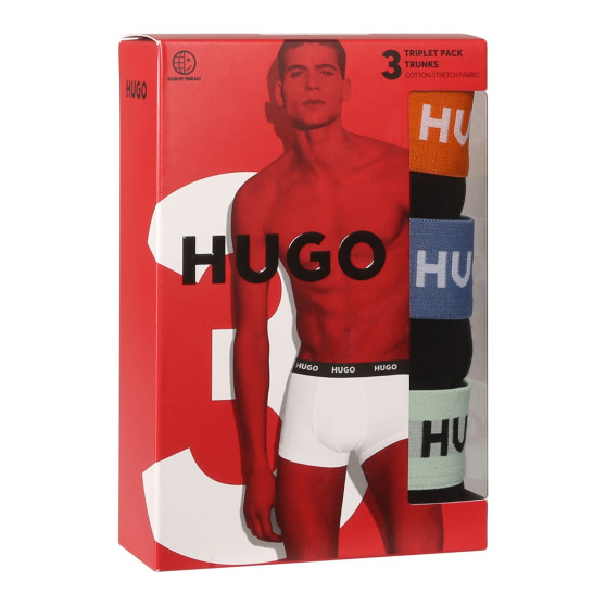 3PACK boxeri bărbați HUGO multicolori (50517878 961)