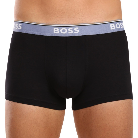 3PACK boxeri bărbați BOSS negri (50517827 980)