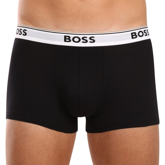 3PACK boxeri bărbați BOSS negri (50517827 980)