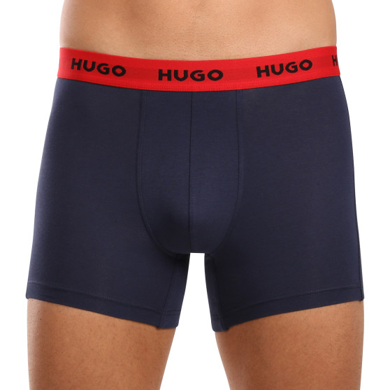 3PACK boxeri bărbați HUGO multicolori (50517887 979)