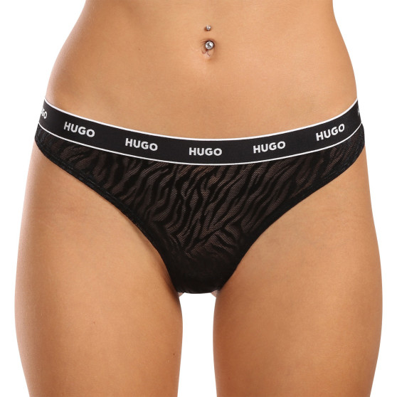 3PACK tanga damă HUGO multicolor (50523829 960)