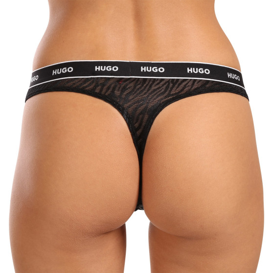 3PACK tanga damă HUGO multicolor (50523829 960)