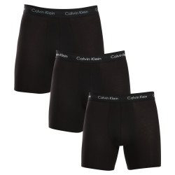 3PACK boxeri bărbați Calvin Klein negri (NB1770A-Q5F)