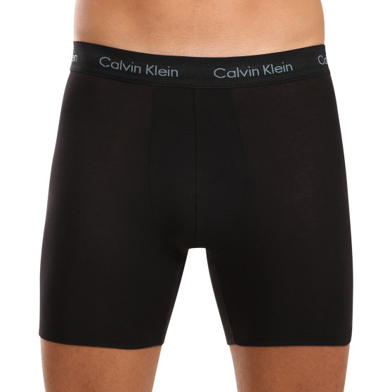 3PACK boxeri bărbați Calvin Klein negri (NB1770A-Q5F)