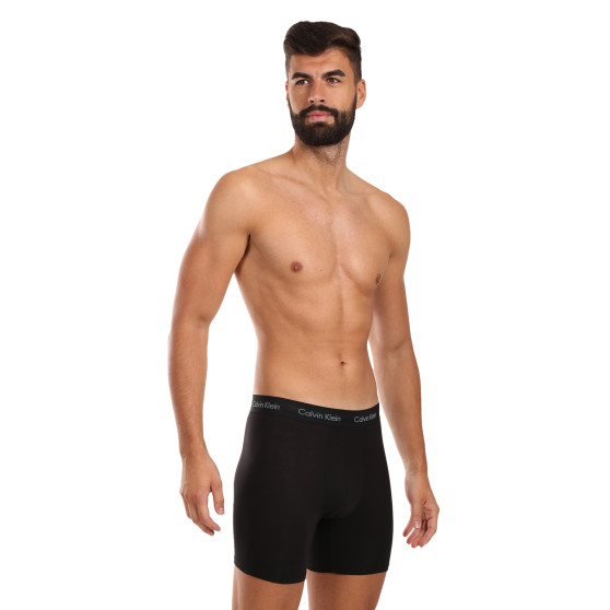 3PACK boxeri bărbați Calvin Klein negri (NB1770A-Q5F)