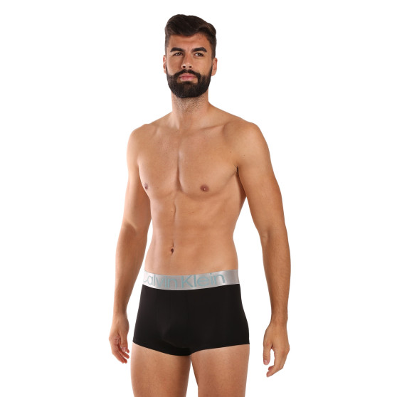 3PACK boxeri bărbați Calvin Klein negri (NB3074A-QTE)