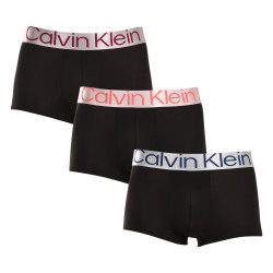 3PACK boxeri bărbați Calvin Klein negri (NB3074A-MHQ)