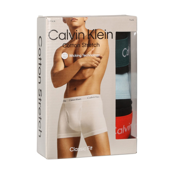 3PACK boxeri bărbați Calvin Klein negri (NB2615A-NLS)