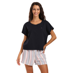 Pijama damă Tommy Hilfiger multicoloră (UW0UW0415 0U9)