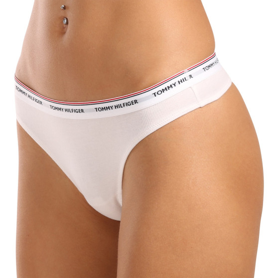 3PACK tanga damă Tommy Hilfiger multicolor (UW0UW04894 0VG)