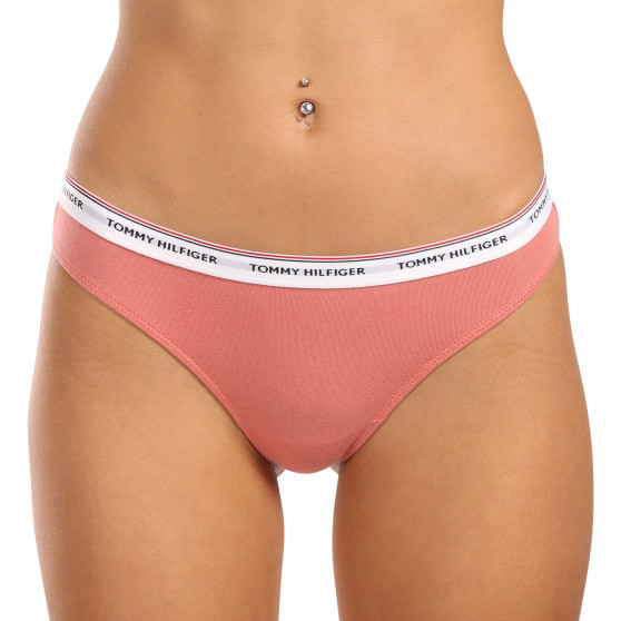 3PACK tanga damă Tommy Hilfiger multicolor (UW0UW04894 0VG)