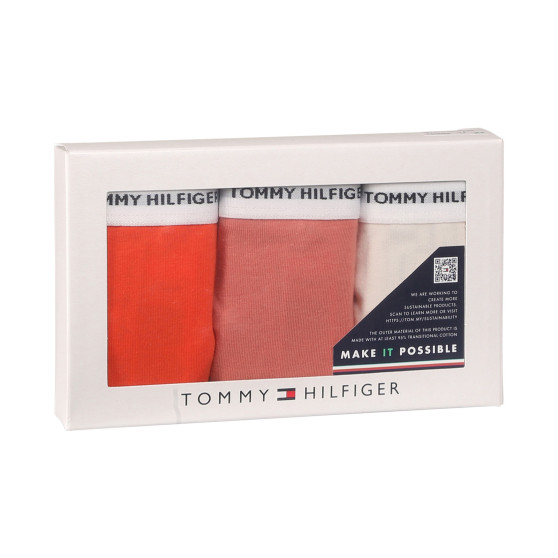 3PACK tanga damă Tommy Hilfiger multicolor (UW0UW04894 0VG)