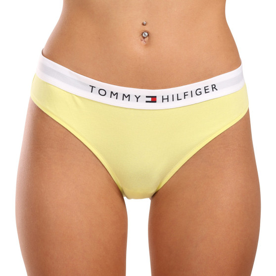 Chiloți damă Tommy Hilfiger galbeni (UW0UW04145 ZIN)