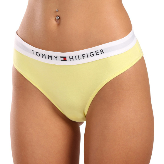 Chiloți damă Tommy Hilfiger galbeni (UW0UW04145 ZIN)