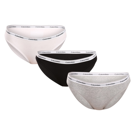 3PACK chiloți damă Calvin Klein multicolori (QD5207E-MPI)