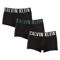 3PACK boxeri bărbați Calvin Klein negri (NB3611A-Q1L)