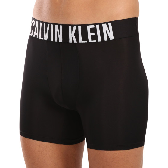 3PACK boxeri bărbați Calvin Klein negri (NB3612A-Q1L)