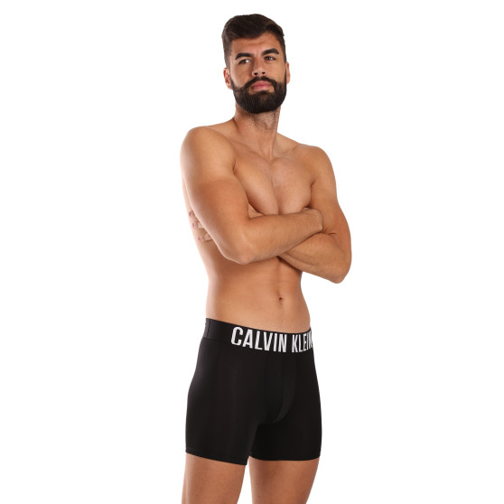 3PACK boxeri bărbați Calvin Klein negri (NB3612A-Q1L)