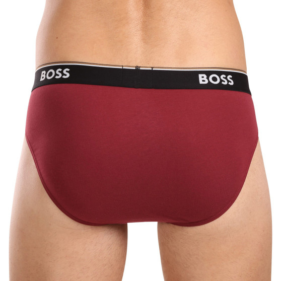 3PACK slipuri bărbați BOSS multicolore (50517826 976)