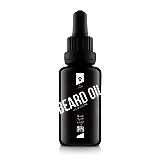 Angry Beards Ulei de barbă Jack Saloon pentru bărbați 30 ml